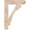 Ekena Millwork Merced Craftsman Smooth Bracket, Douglas Fir, 5 1/2"W x 30"D x 42"H BKT06X30X42MRC04SDF - alternate 2